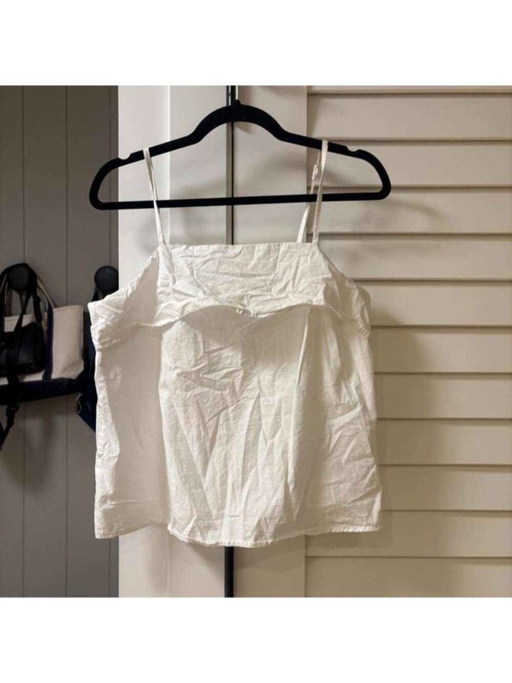H&M white tank size small